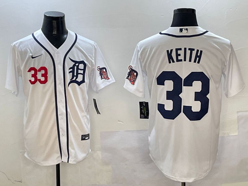 Men Detroit Tigers #33 Keith White Game 2025 Nike MLB Jersey style 3->detroit tigers->MLB Jersey